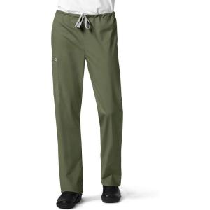 WonderWink Unisex-Adult Drawstring Cargo Pant(Olive)