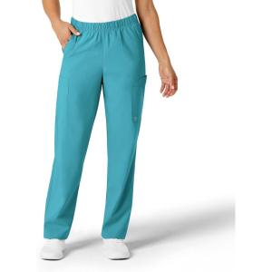 WonderWink Unisex-Adult Multi-Cargo Pant(Teal Blue)
