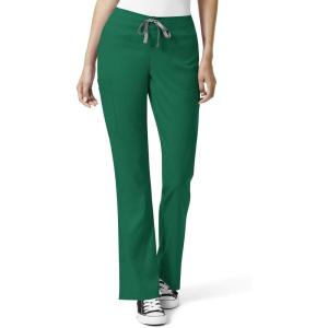WonderWink Women’s Moderate Flare Leg Cargo Pant(Hunter)