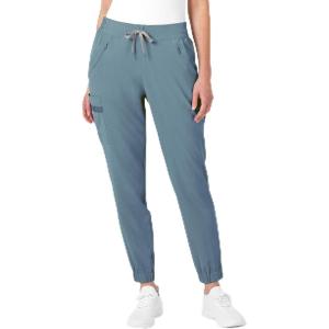 WonderWink Womens Renew Women’s Jogger Scrub Pant(Elemental Blue)