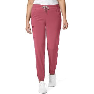 WonderWink Womens Renew Women’s Jogger Scrub Pant(Rosebud)