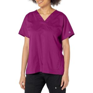 WonderWink Womens Women’s Dolman Scrub Top(Wine)
