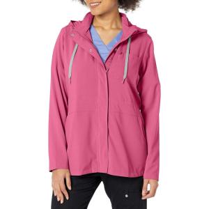 WonderWink womens Convertible Hood Jacket(Rosebud)