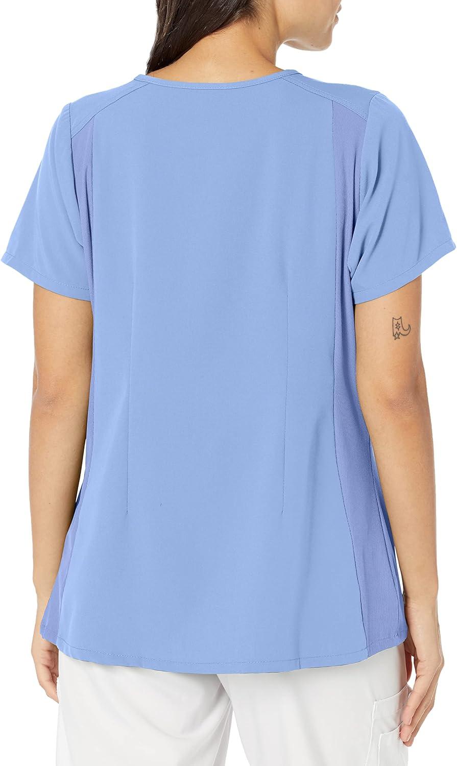 imageWonderWink Mens Uni Moss Grn Simply Soft 3pkt Scrub ShrtCeil Blue