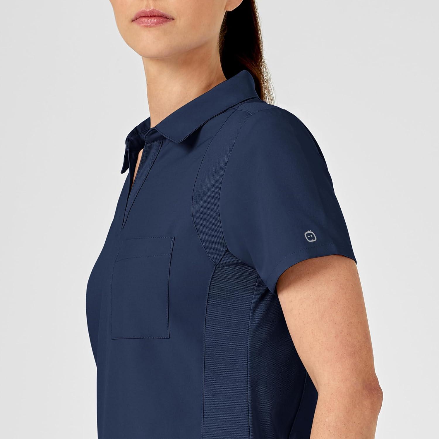 imageWonderWink Womens Collar TopNavy