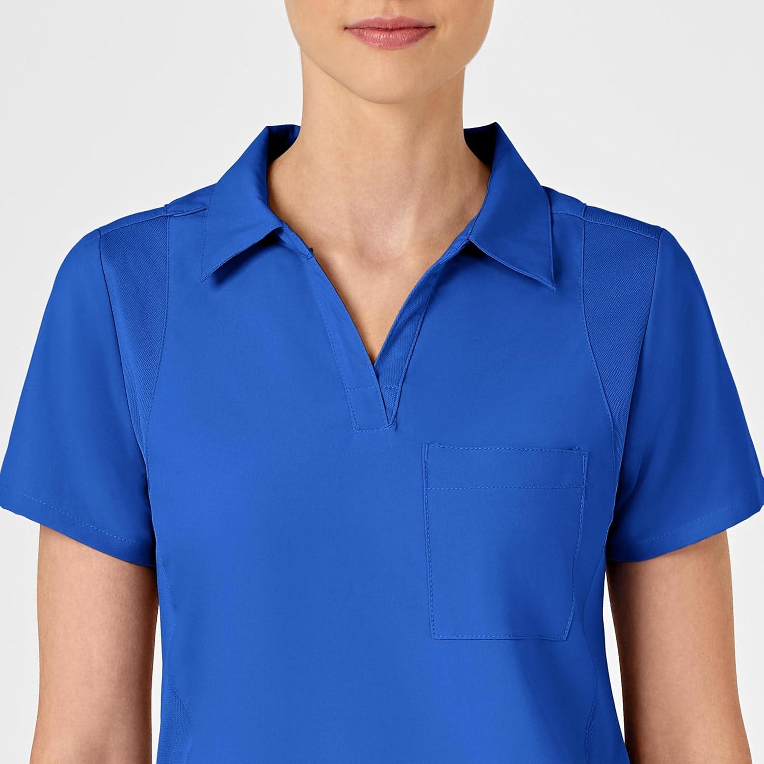 imageWonderWink Womens Collar TopRoyal