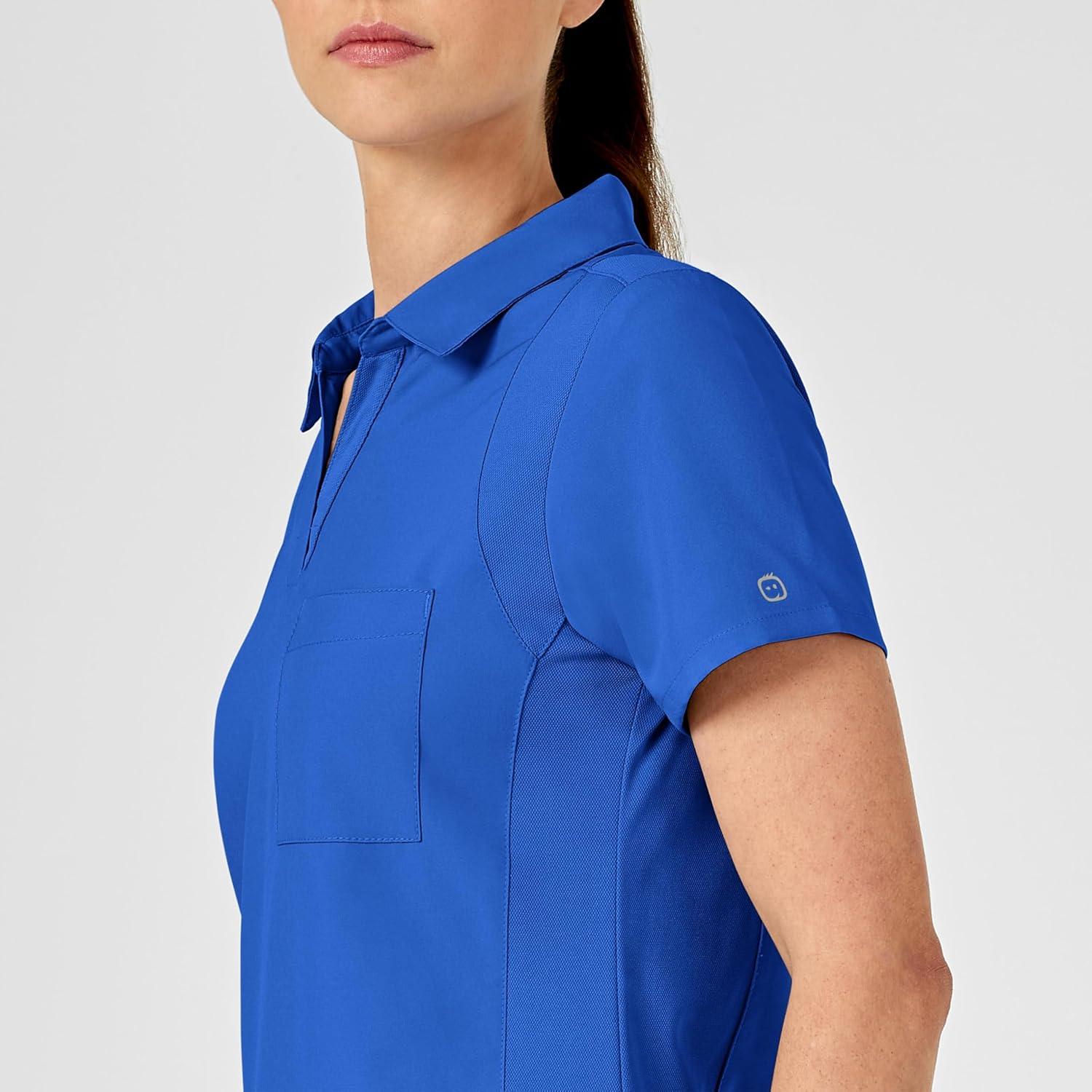 imageWonderWink Womens Collar TopRoyal