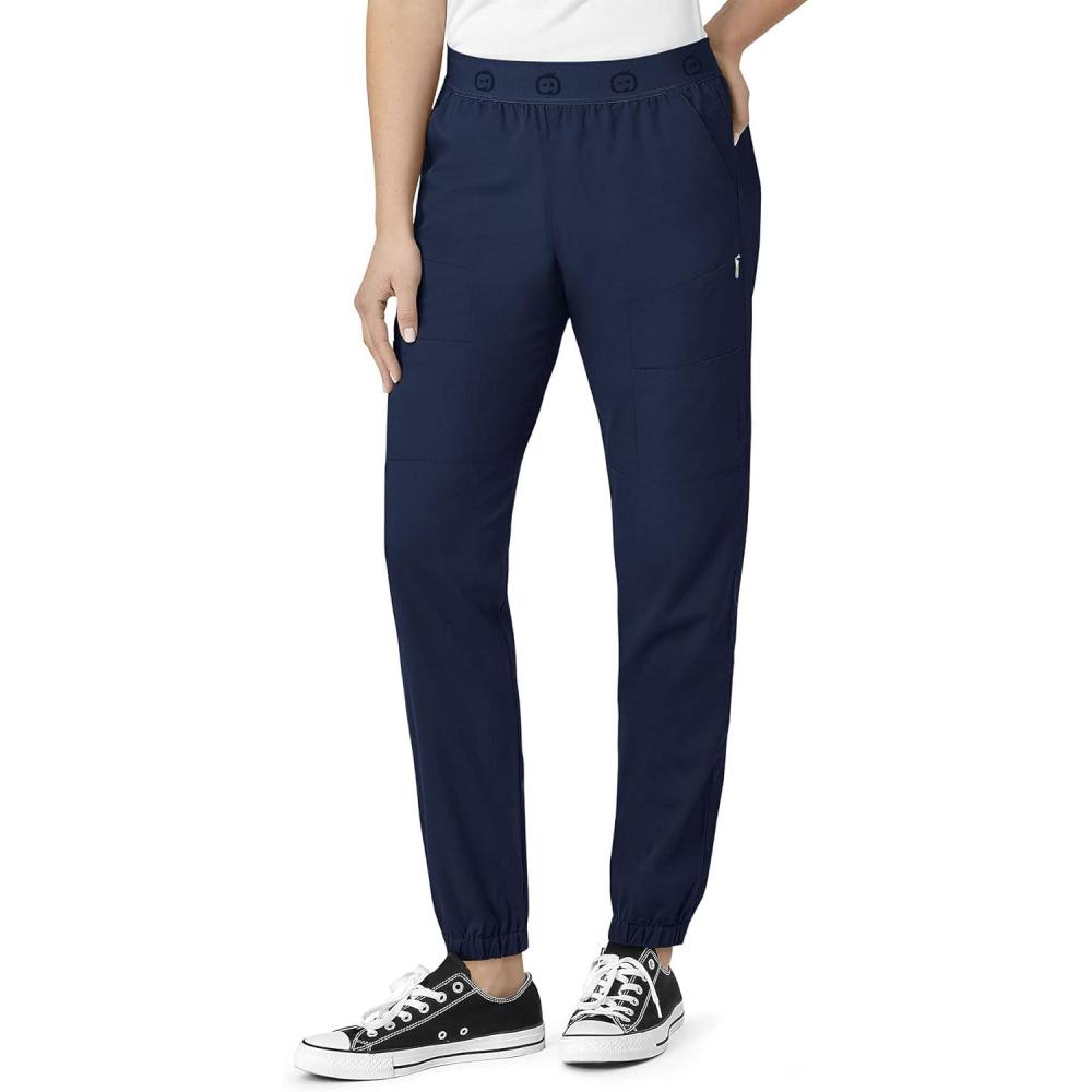 imageWonderWink Womens Slim Cargo Jogger PantNavy