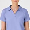 WonderWink Womens Collar Top(Ceil Blue)