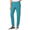 WonderWink Womens Slim Cargo Jogger Pant(Teal Blue)