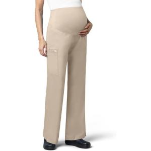 WonderWink Women’s Wonderwork Maternity Pant, Khaki, Medium