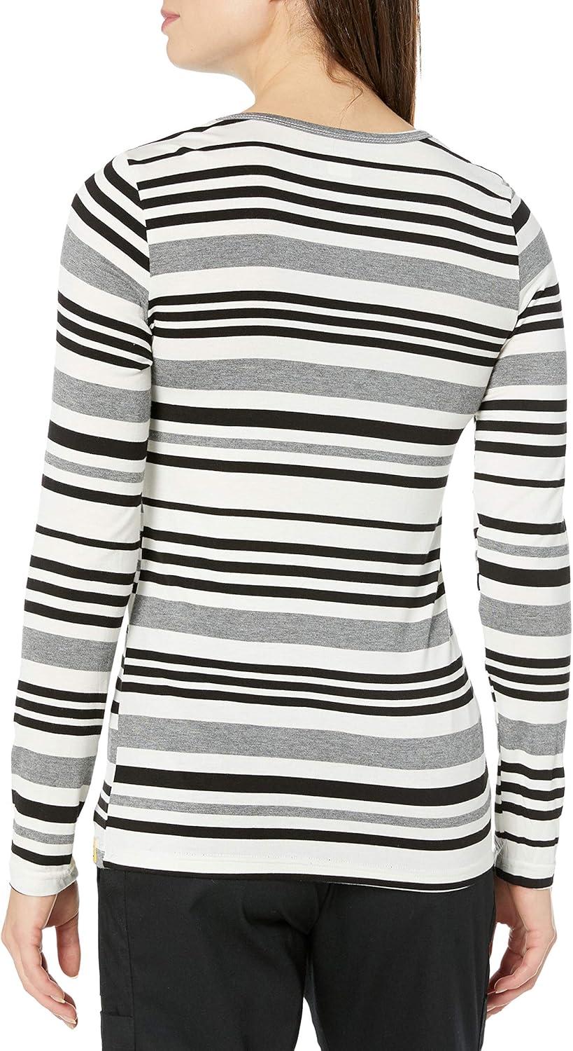imageWonderWink Womens Multi Striped Tee