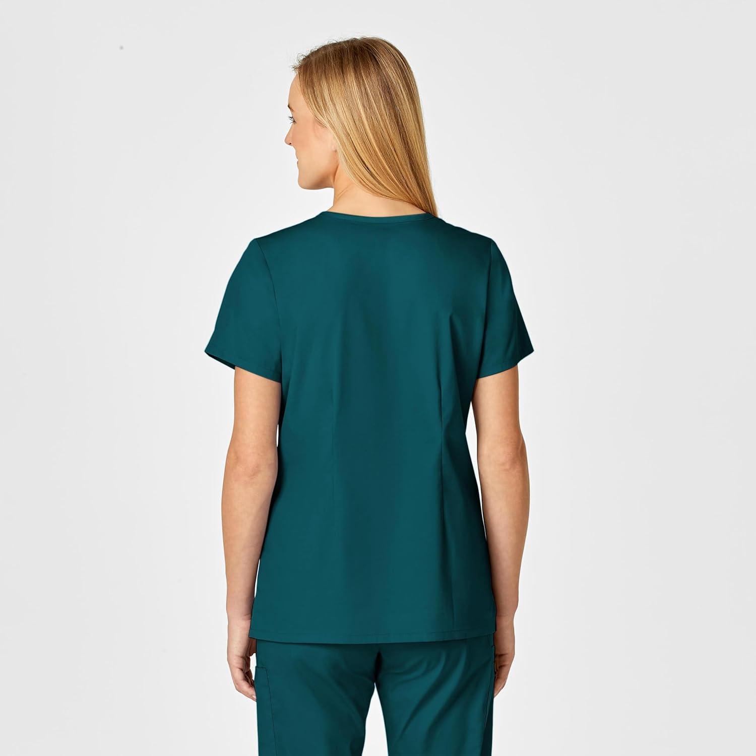imageWonderWink Womens Wonderflex Verity Scrub TopCaribbean