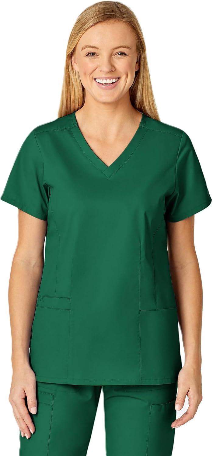 imageWonderWink Womens Wonderflex Verity Scrub TopHunter