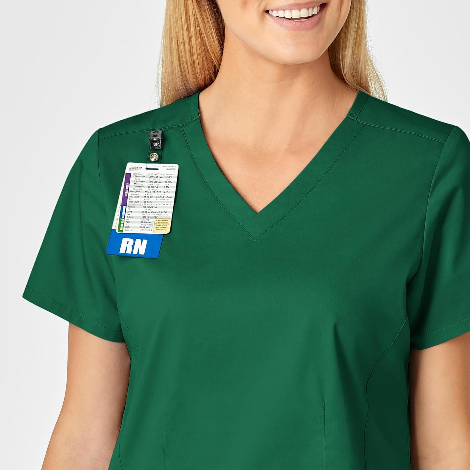 imageWonderWink Womens Wonderflex Verity Scrub TopHunter
