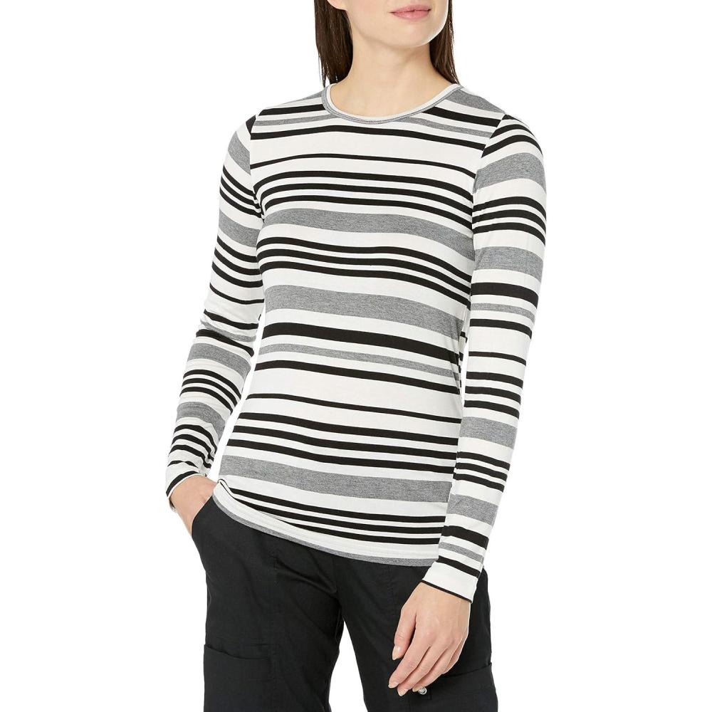 imageWonderWink Womens Multi Striped Tee
