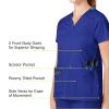 WonderWink Women’s Wonderflex Verity Scrub Top(Galaxy Blue)