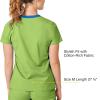 WonderWink Women’s Wonderflex Verity Scrub Top(Green Apple)