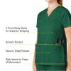 WonderWink Women’s Wonderflex Verity Scrub Top(Hunter)