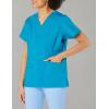 WonderWink Women’s Wonderflex Verity Scrub Top(Ocean)