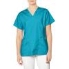 WonderWink Women’s Wonderflex Verity Scrub Top(Real Teal)