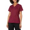 WonderWink Women’s Wonderflex Verity Scrub Top(Wine)