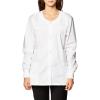 WonderWink Women’s Constance Snap Jacket(True White)