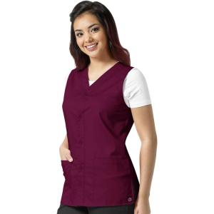 Wink womens Vest(Wine)