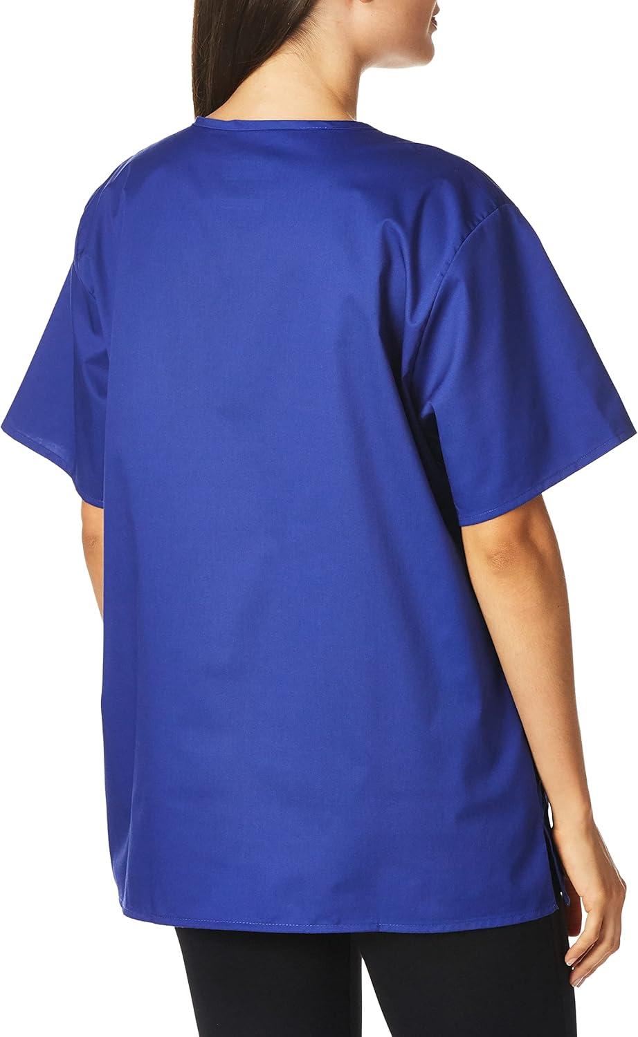 imageWonderWink UnisexAdult Unisex VNeck TopGalaxy Blue
