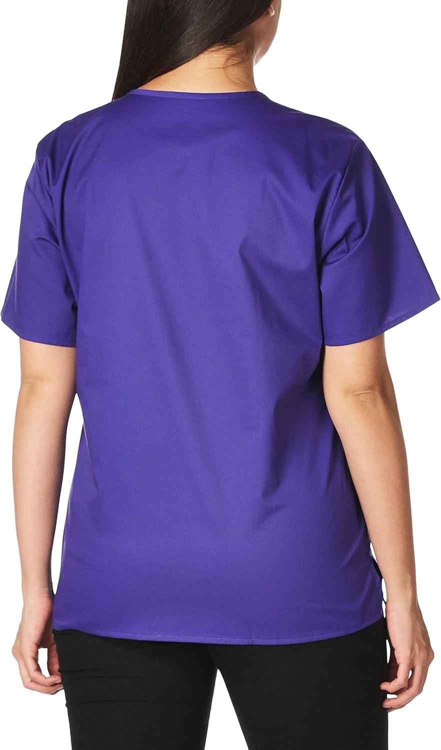 imageWonderWink UnisexAdult Unisex VNeck TopGrape