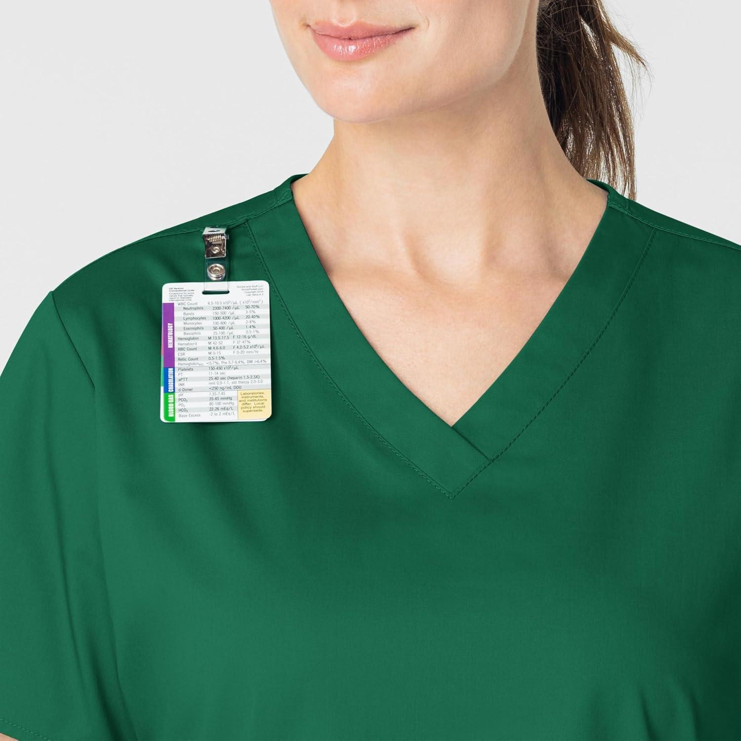 imageWonderWink UnisexAdult Unisex VNeck TopHunter