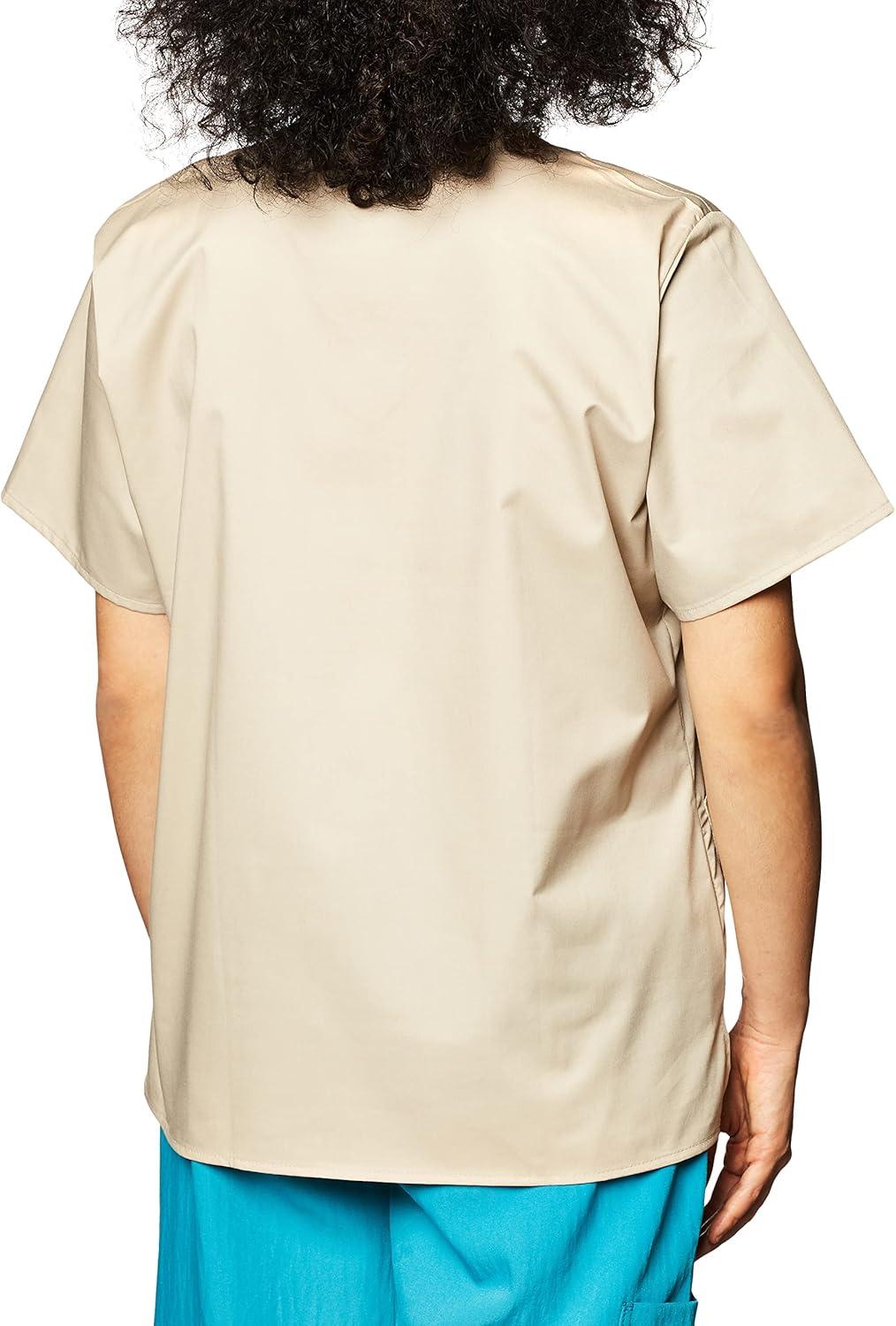 imageWonderWink UnisexAdult Unisex VNeck TopKhaki