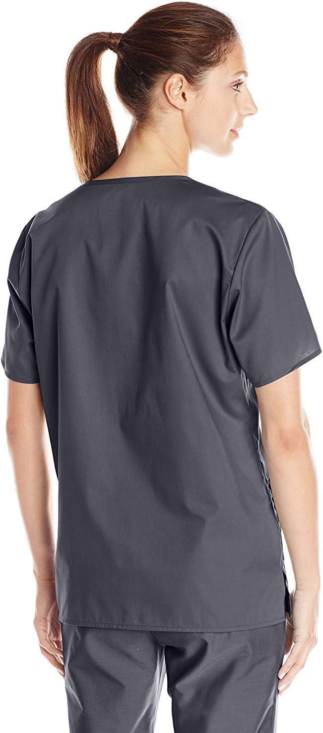 imageWonderWink UnisexAdult Unisex VNeck TopPewter