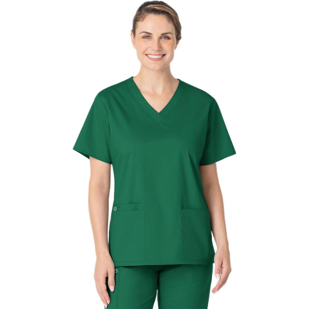imageWonderWink UnisexAdult Unisex VNeck TopHunter