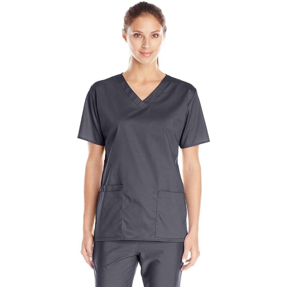 imageWonderWink UnisexAdult Unisex VNeck TopPewter