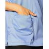 WonderWink Unisex-Adult Unisex V-Neck Top(Ceil Blue)