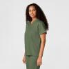 WonderWink Unisex-Adult Unisex V-Neck Top(Olive)