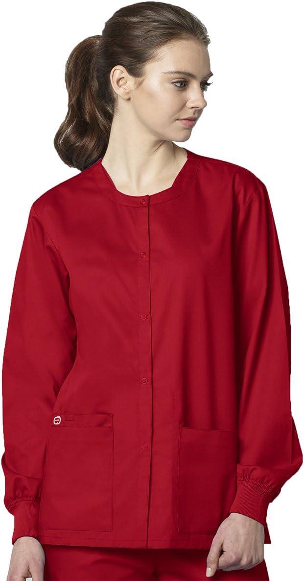imageWink womens Snap Front JacketRed