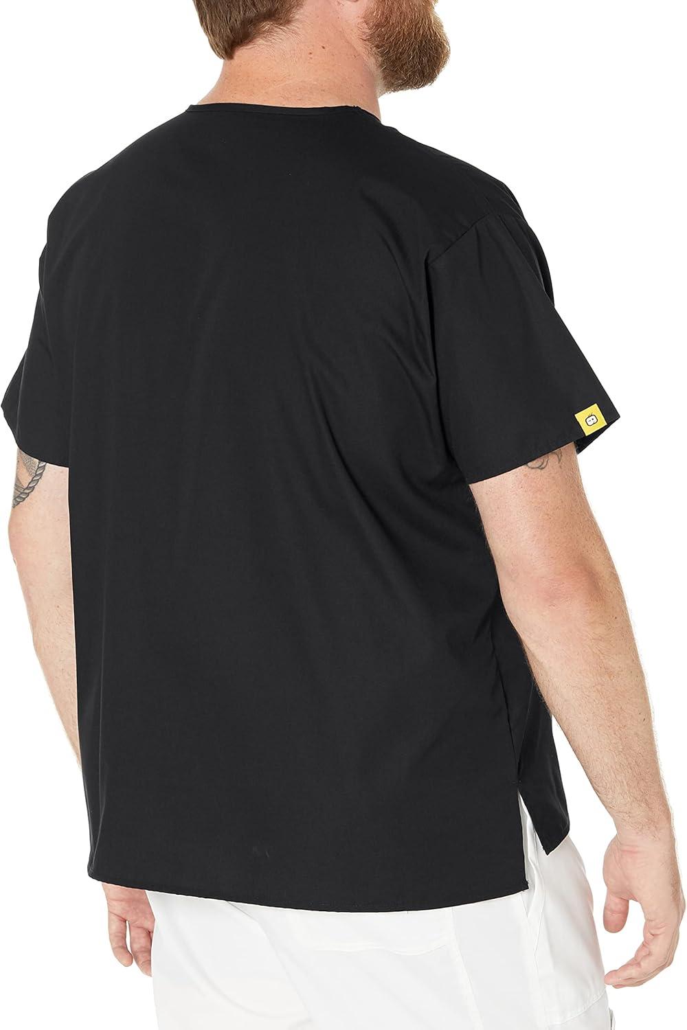 imageWonderWink Mens Big The Alpha Unisex VNeck Scrub TopBlack