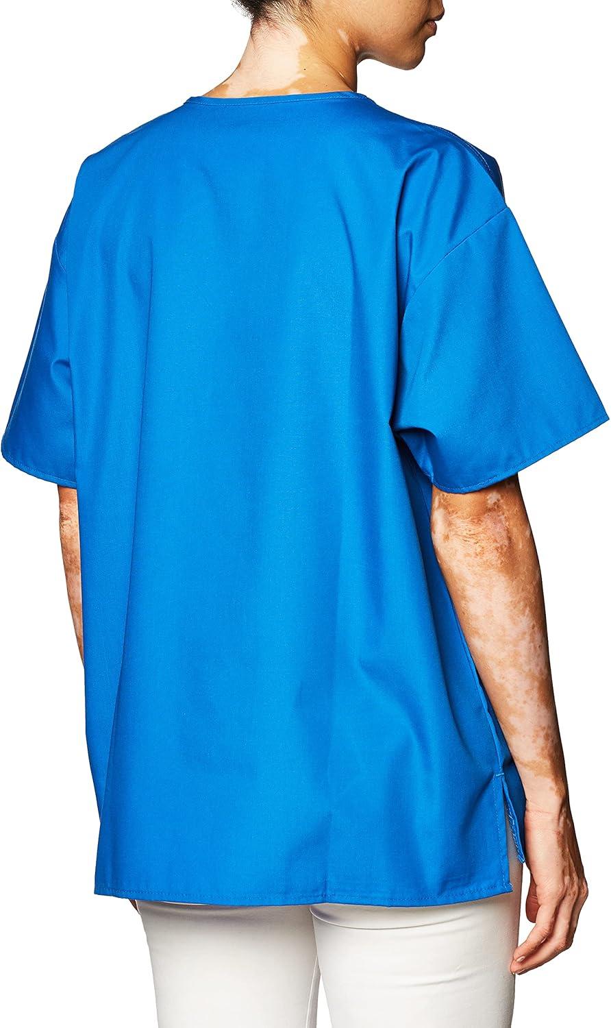 imageWonderWink Mens Big The Alpha Unisex VNeck Scrub TopRoyal