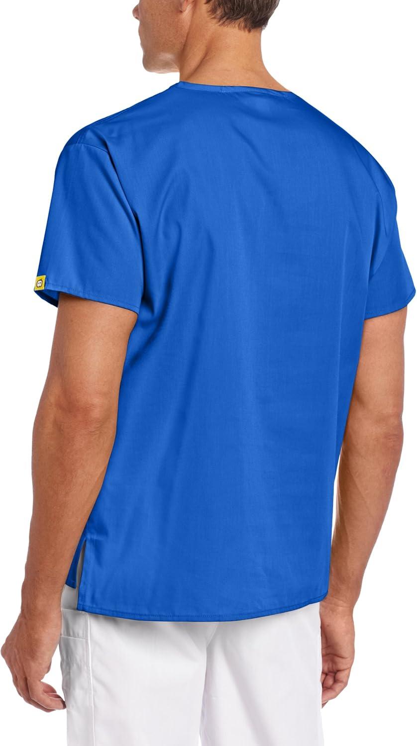 imageWonderWink Mens Big The Alpha Unisex VNeck Scrub TopRoyal