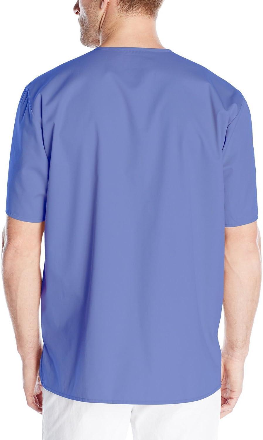 imageWonderWink Mens VNeck Top Ceil Blue Medium