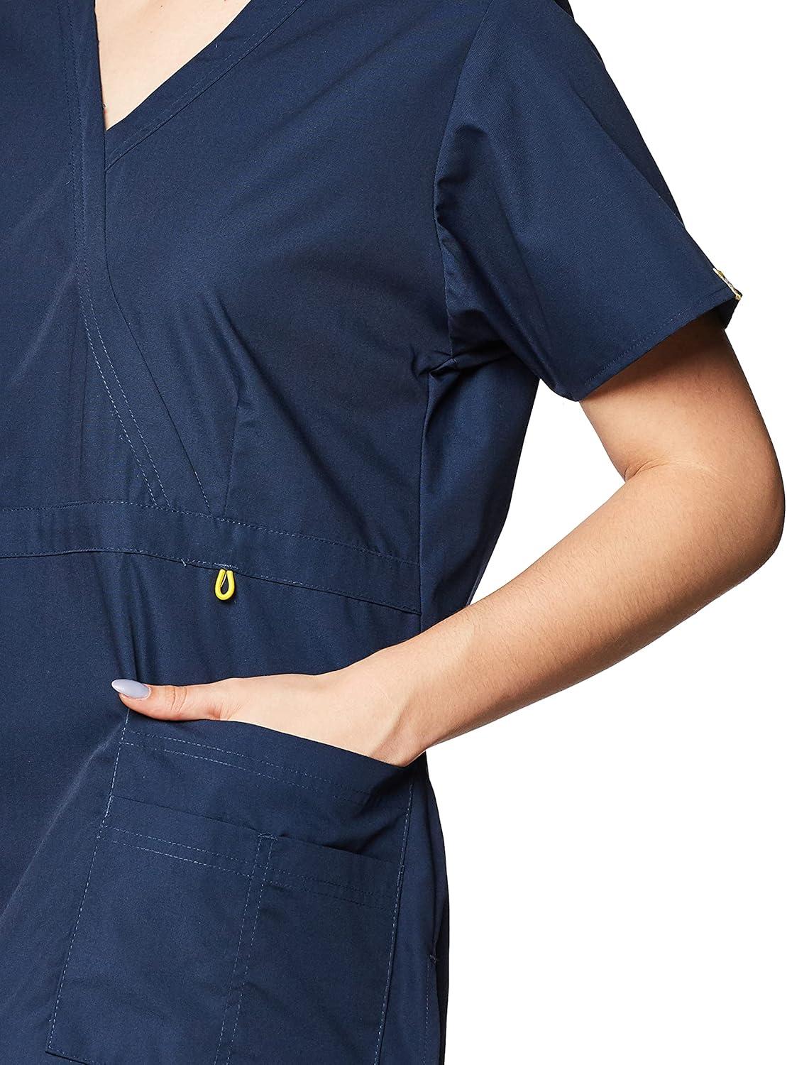 imageWonderWink Womens Origins Golf Scrub TopNavy