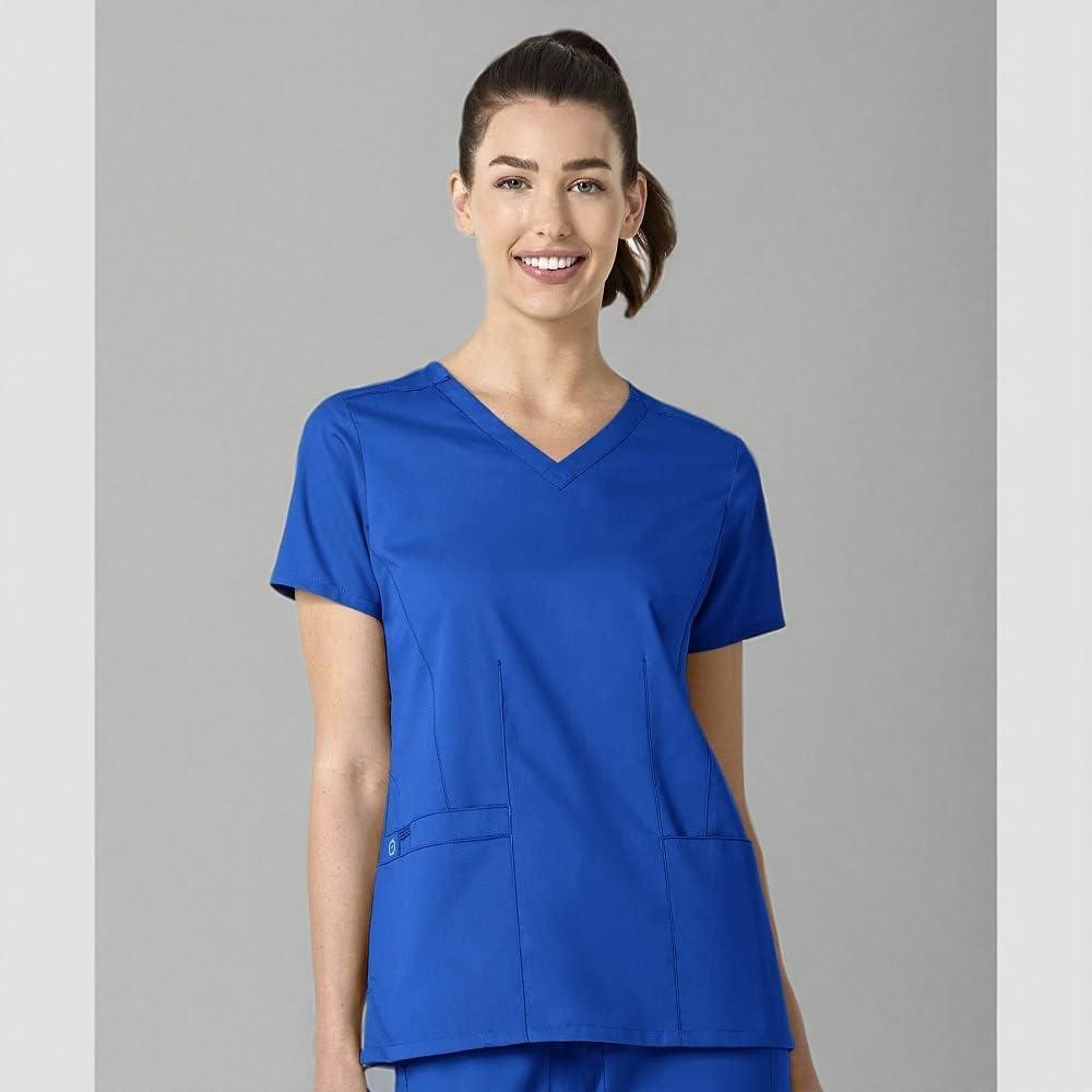 imageWonderWink Womens Verity VNeck TopRoyal