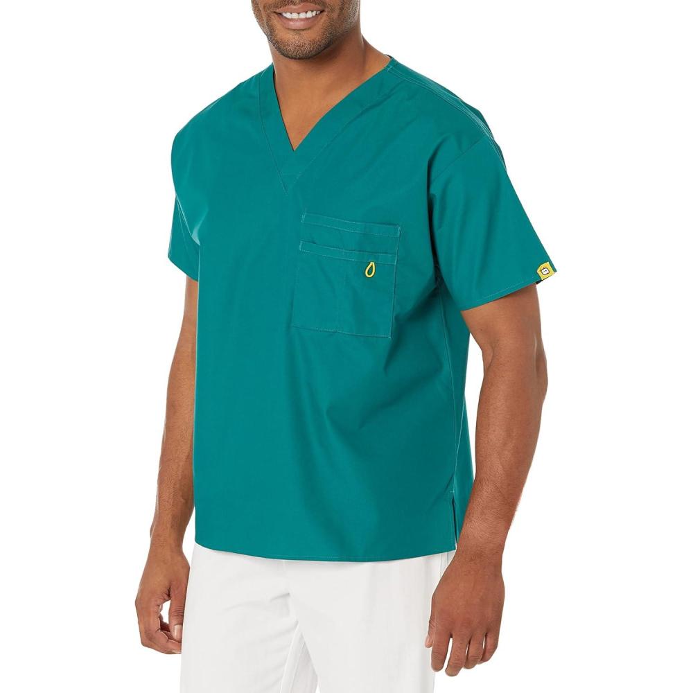 imageWonderWink Mens Big The Alpha Unisex VNeck Scrub TopHunter