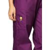 Wink Womens Quebec -Full Elastic Cargo Pant(Eggplant)