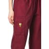 Wink Womens Quebec -Full Elastic Cargo Pant(Wine)
