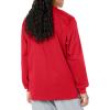 Wink womens Snap Front Jacket(Red)