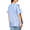 WonderWink Men’s Big The Alpha Unisex V-Neck Scrub Top(Ciel Blue)