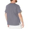 WonderWink Men’s Big The Alpha Unisex V-Neck Scrub Top(Pewter)